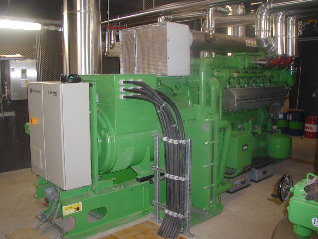 Gasmotor Biogas Strem